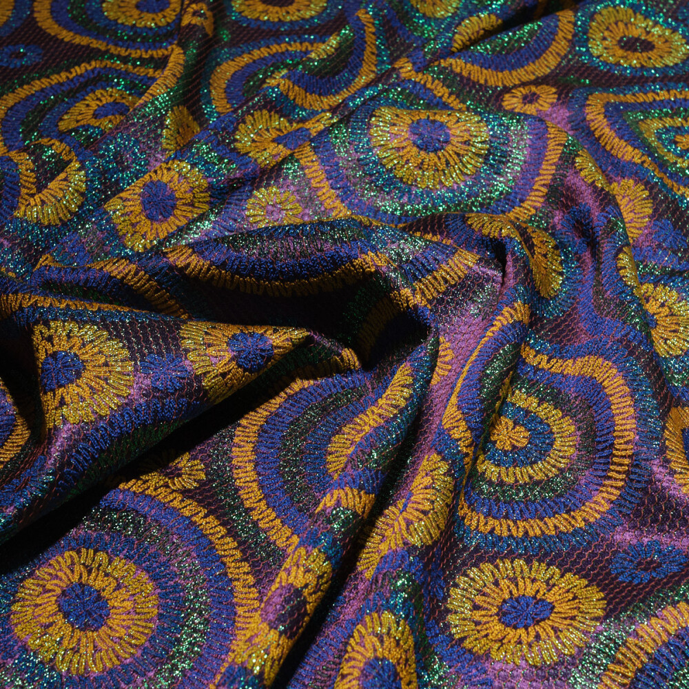 Jacquard motiv geometric multicolor 