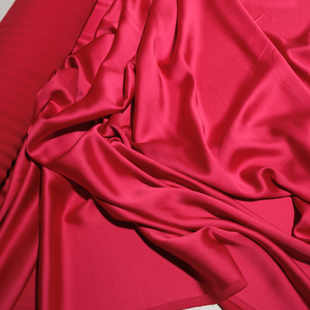 Crep satin elastic Francesca Fraise