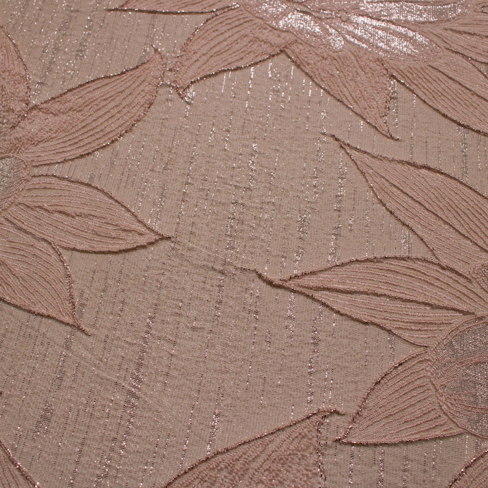 Jacquard Rose Gold