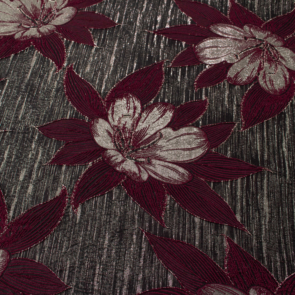 Jacquard Grena Negru