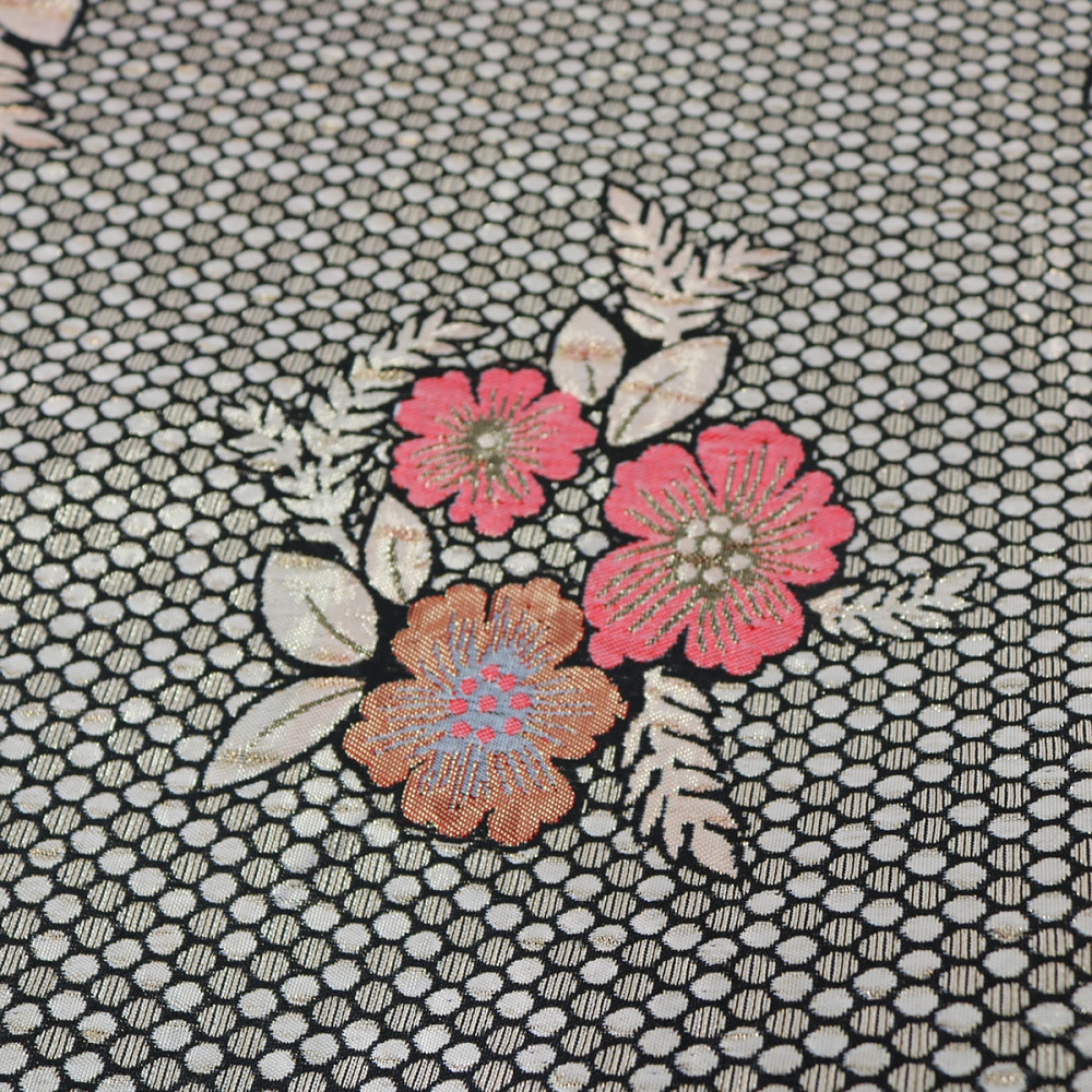 Jacquard metalic Coral Mirabela
