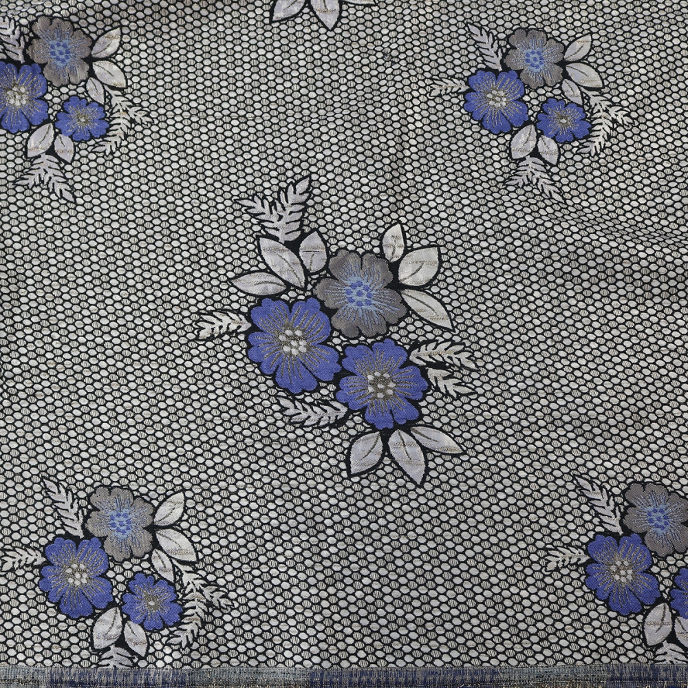 Jacquard metalic Ultraviolet Mirabela