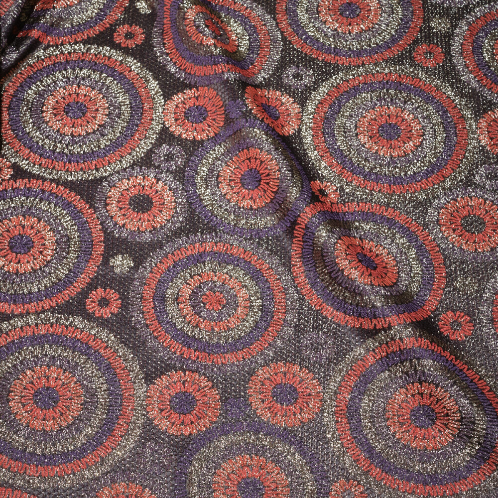 Jacquard motiv geometric multicolor