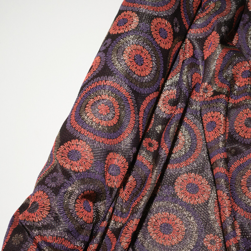 Jacquard motiv geometric multicolor