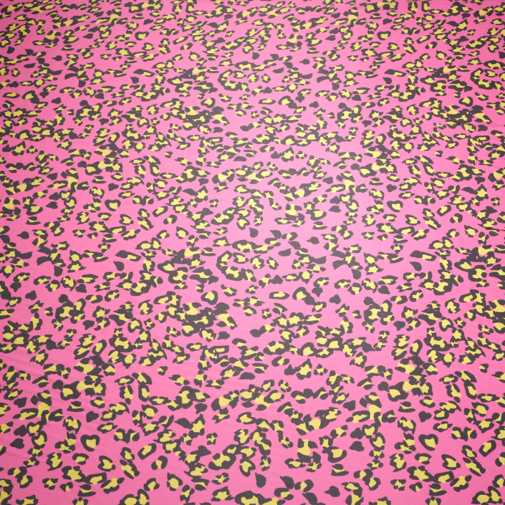 Matase imprimata digital cu motive abstracte