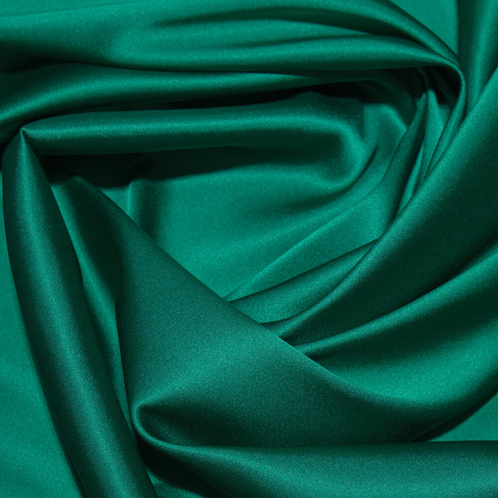 Matase naturala elastica Verde smarald