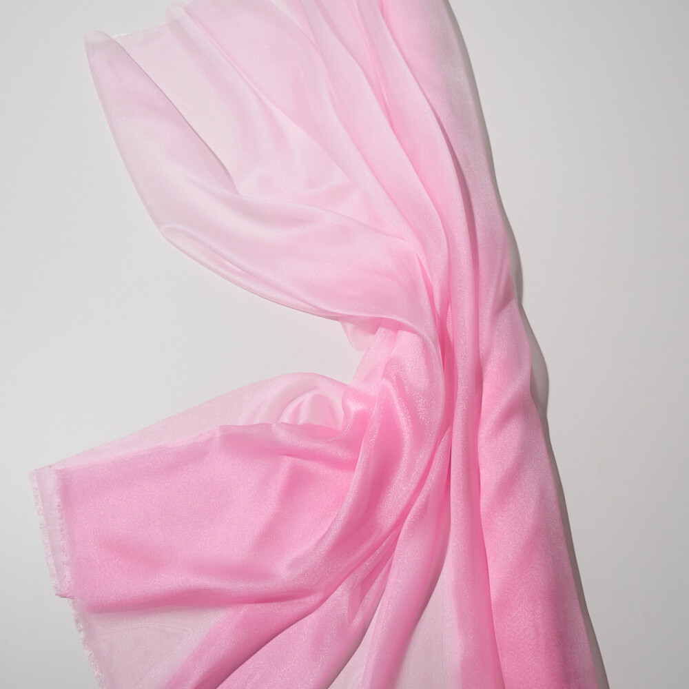 Organza cu aspect matasos in degrade