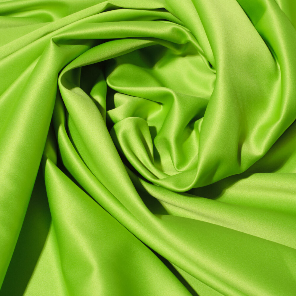 Matase sintetica elastica French Verde Lime