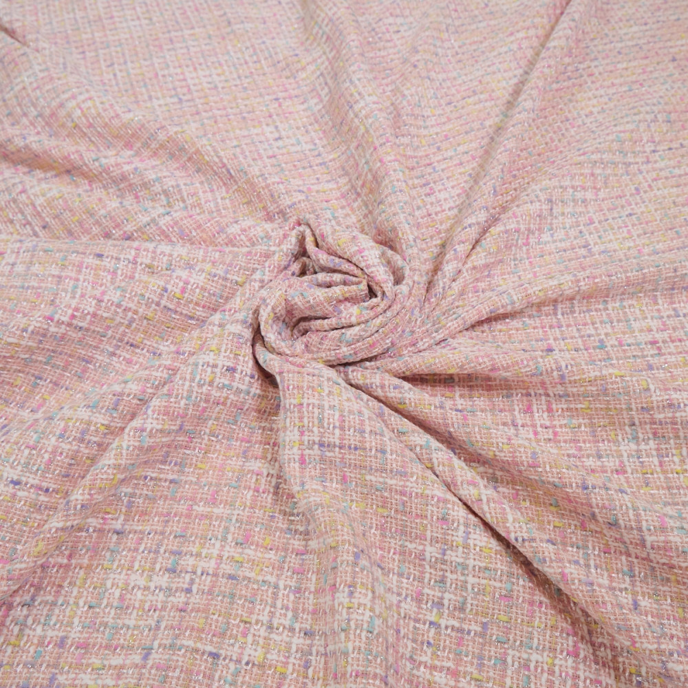Stofa multicolorata in nuante deschise