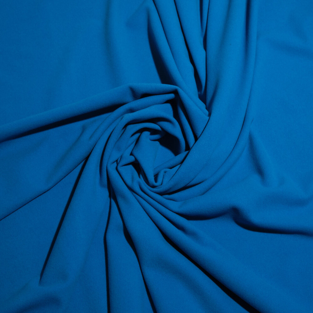 Stofa de lana Casha albastru cobalt - material gros, moale si elegant Stofa de lana Casha albastru cobalt - material gros, moale si elegant