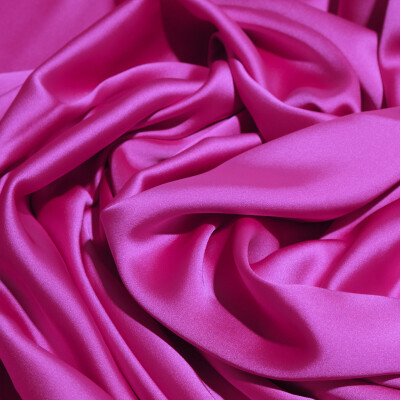 Crep satin elastic Francesca Fuchsia rose