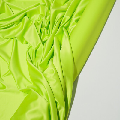 Matase sintetica elastica French Verde neon