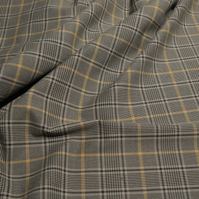 Stofa in carouri bej-gri