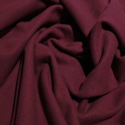 Stofa de lana Casha Grena - material gros, moale si elegant