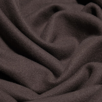 Stofa de lana Casha taupe - material gros, moale si elegant