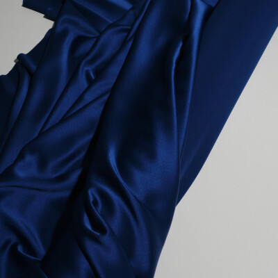 Tafta elastica premium Merlin Albastru Royal