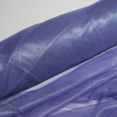 Tul de matase naturala peliculizat Lavanda