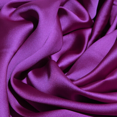 Crep satin elastic Francesca Magenta