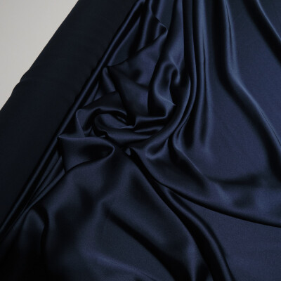 Crep satin elastic Francesca Bleumarin