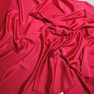 Crep satin elastic Francesca Fraise