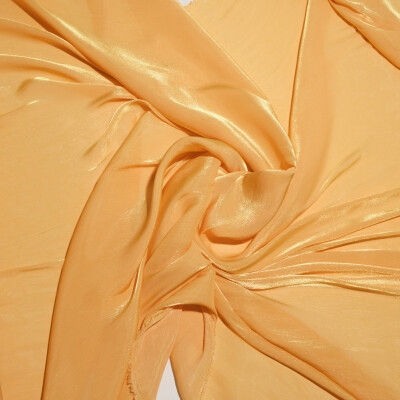 Dublu voal metalizat Orange