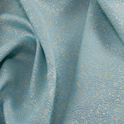 Jacquard metalic Bleu Auriu