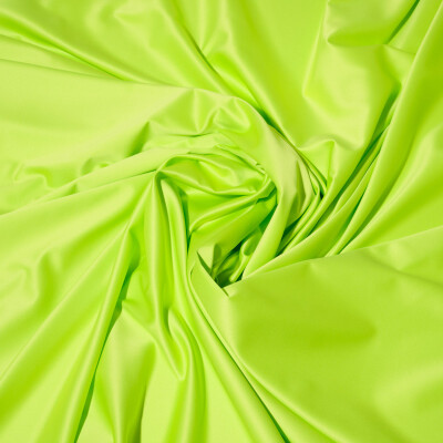 Matase sintetica elastica French Verde neon
