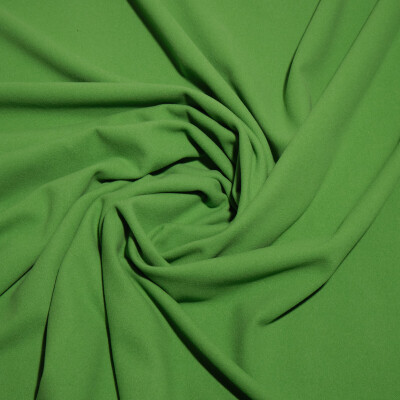 Stofa de lana Casha verde - material gros, moale si elegant