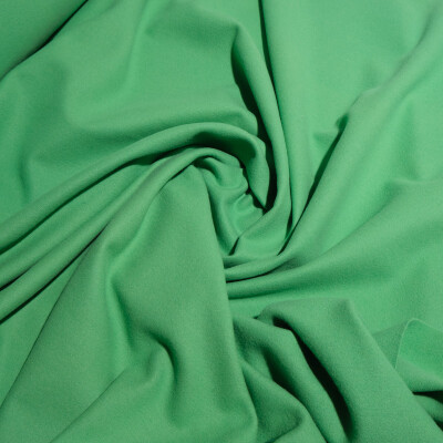Stofa de lana Casha verde menta - material gros, moale si elegant