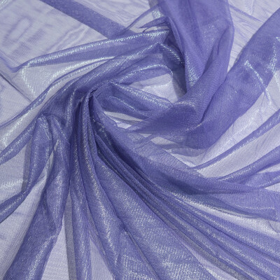 Tul de matase naturala peliculizat Lavanda