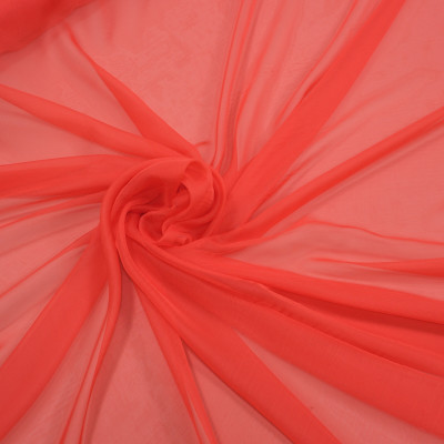 Voal Chiffon Coral