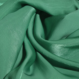 Dublu voal metalizat Verde menta  (Sample)