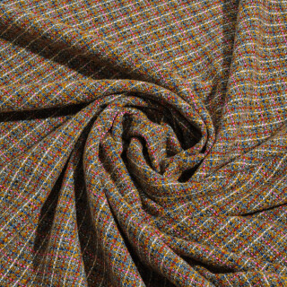 Stofa in carouri mustar (Sample)