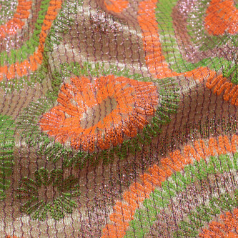 Jacquard motiv geometric multicolor