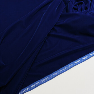 Catifea elastica Albastru Royal