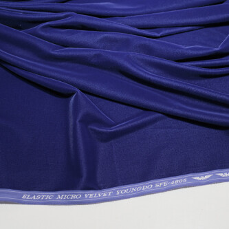 Catifea elastica Albastru indigo