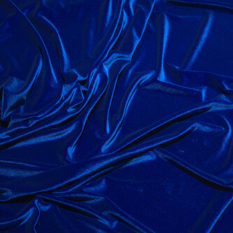 Catifea elastica Korea Albastru royal