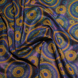 Jacquard motiv geometric multicolor 