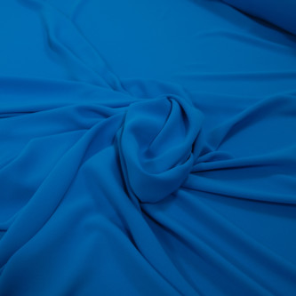 Crep elastic subtire Alexandra Turcoaz din albastru