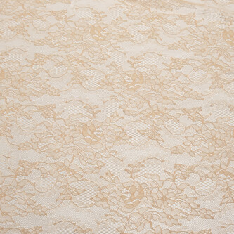 Dantela chantilly nude cupon 1.5 m x 1.5 m 