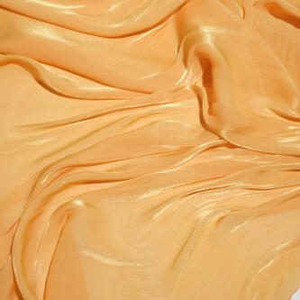 Dublu voal metalizat Orange