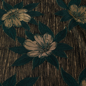 Jacquard Verde Auriu