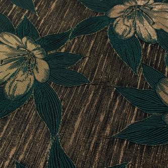 Jacquard Verde Auriu