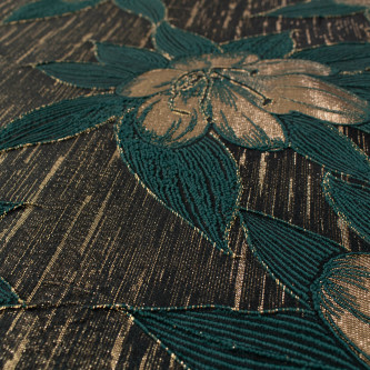 Jacquard Verde Auriu