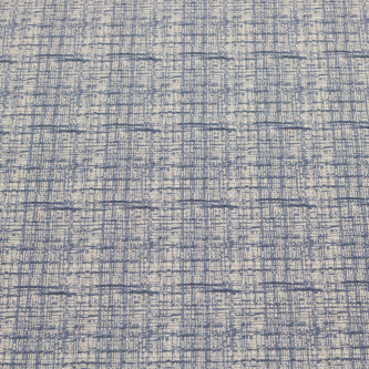 Jacquard Elastic Gri Bleu