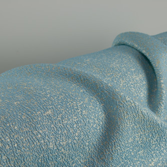 Jacquard metalic Bleu Auriu