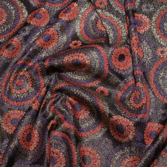 Jacquard motiv geometric multicolor