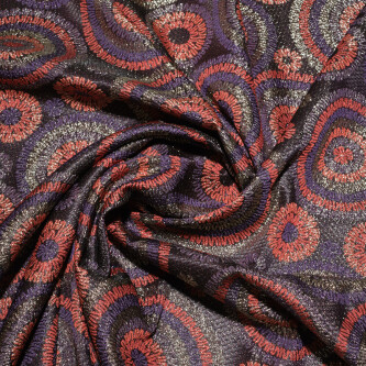 Jacquard motiv geometric multicolor