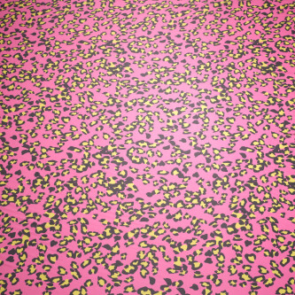 Matase imprimata digital cu motive abstracte