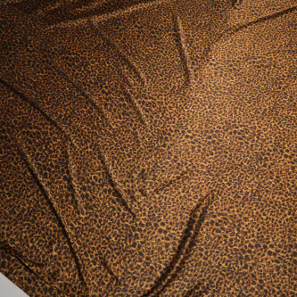 Matase sintetica imprimata digital cu animal print